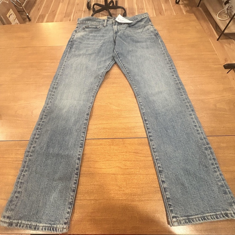 Polo Ralph Lauren Jeans Mens 32x30 Blue Varick Slim Straight Stretch Denim NWT